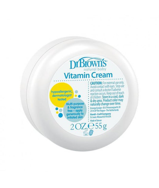 DR BROWN'S NATURAL BABY MULTI-PURPOSE VITAMIN CREAM 55G