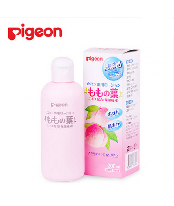 PIGEON 嬰兒桃葉精華爽身液 200ML