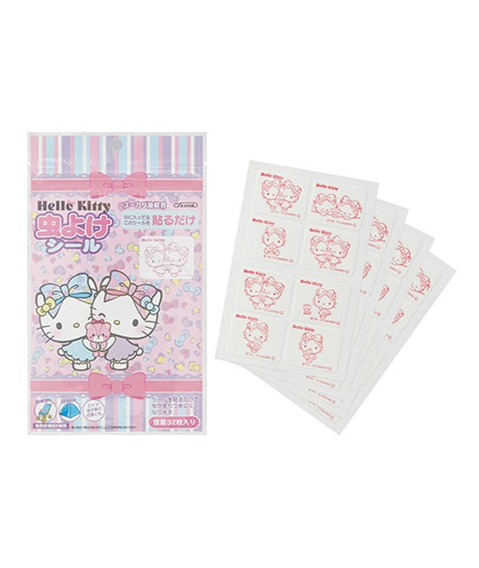 SKATER HELLO KITTY INSECT REPELLENT SHEET 32PCS