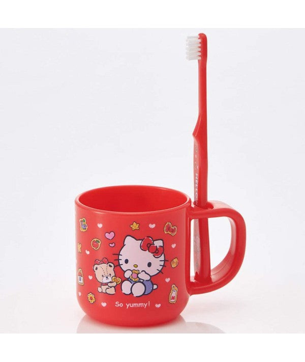 SKATER HELLO KITTY TOOTHBRUSH & CUP (0-3 YEARS OLD)