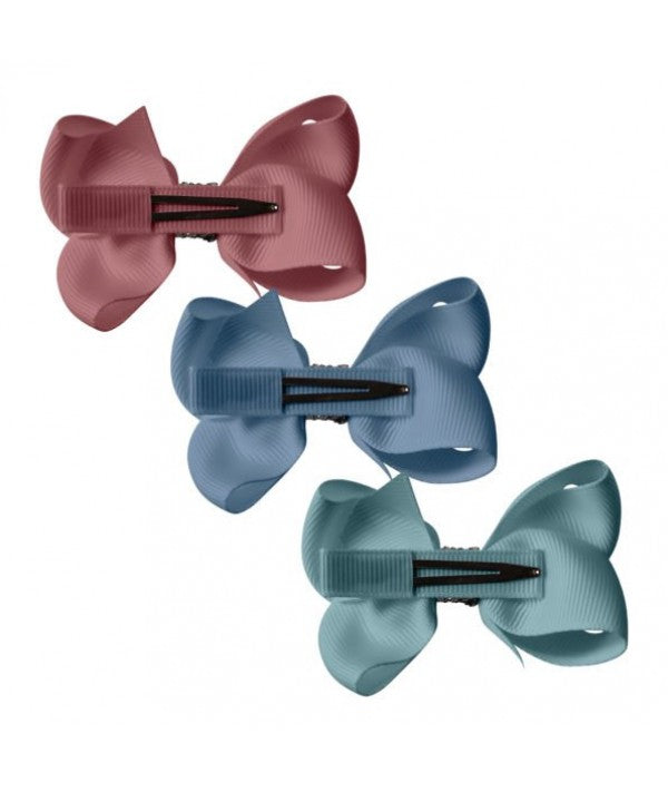 MILLEDEUX GLITTER M BOUTIQUE BOWS GIFT SET 3PCS(R/B/G)