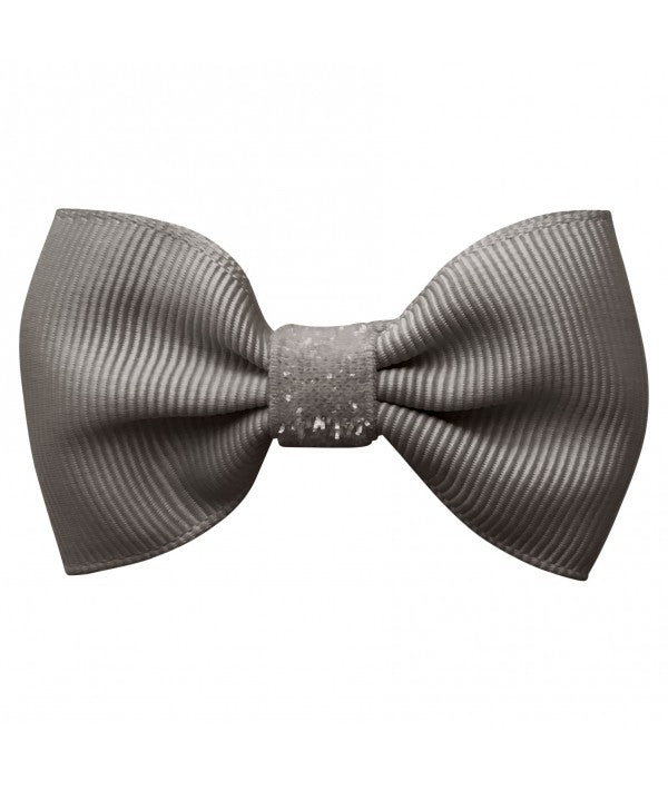 MILLEDEUX COLORED GL S BOWTIE BOW - #017 METAL GREY