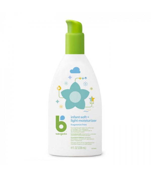 BABYGANICS INFANT SOFT & LIGHT MOISTURIZER 236ML