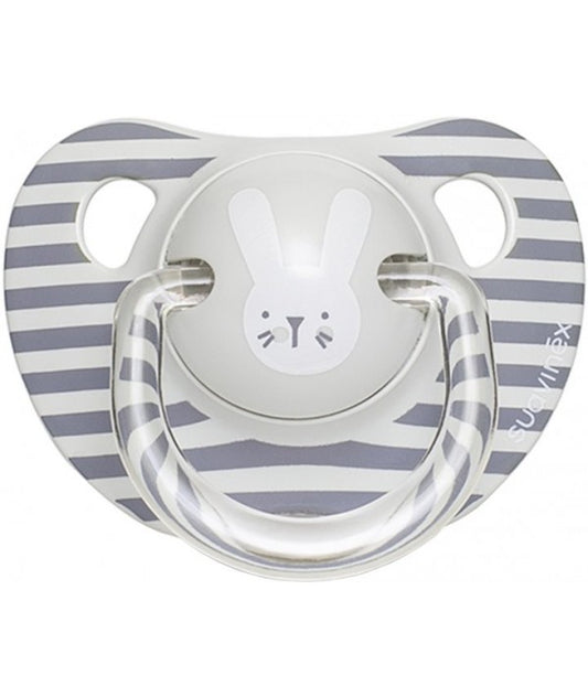 SUAVINEX HYGGE BABY PACIFIER 6-18M - GREY