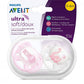 PHILIPS AVENT - ULTRA SOFT SOOTHER 0-6M (RED)