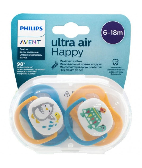 PHILIPS AVENT NATURAL 透氣安撫奶咀 6-18M