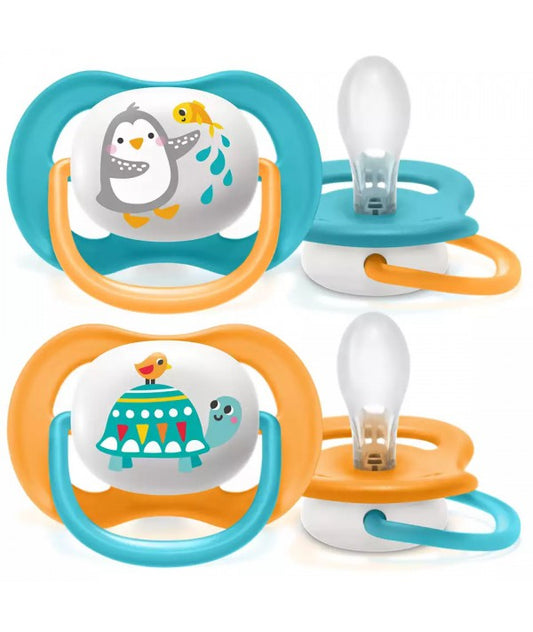 PHILIPS AVENT ULTRA AIR PACIFIERS-ANIMALS (6-18M)