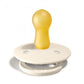 BIBS-COLOUR PACIFIER IVORY/SAGE 2PK 6-18M LATEX